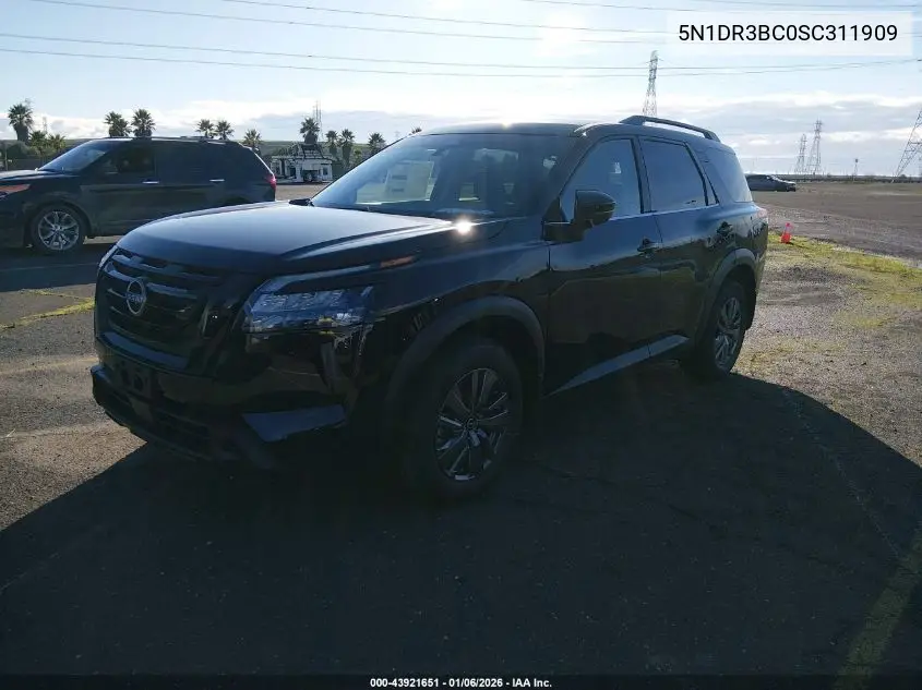 5N1DR3BC0SC311909 2025 Nissan Pathfinder Rock Creek 4Wd/Sv 4Wd