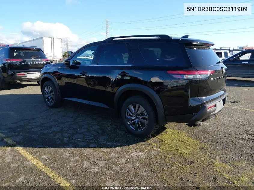 5N1DR3BC0SC311909 2025 Nissan Pathfinder Rock Creek 4Wd/Sv 4Wd