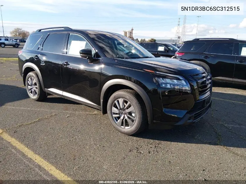 5N1DR3BC6SC312515 2025 Nissan Pathfinder Sv 4Wd