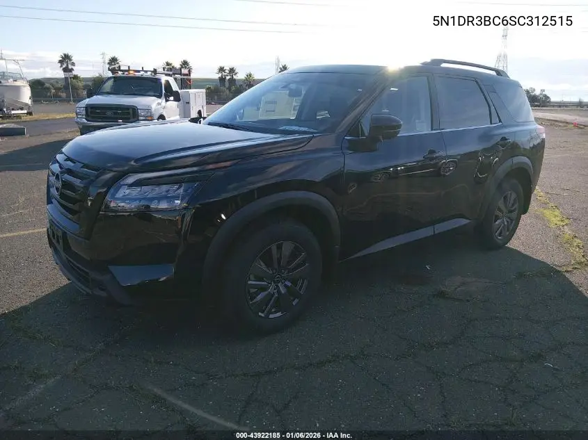 5N1DR3BC6SC312515 2025 Nissan Pathfinder Sv 4Wd