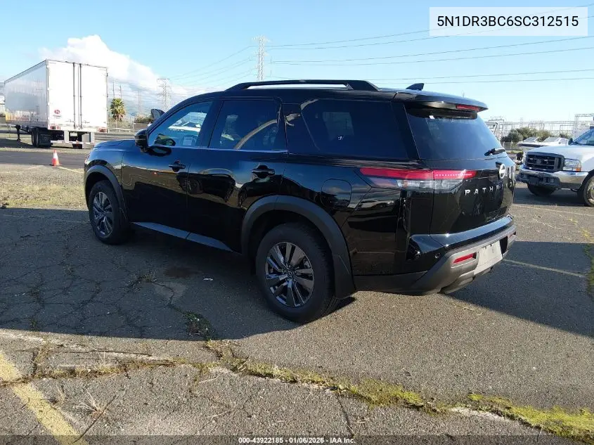 5N1DR3BC6SC312515 2025 Nissan Pathfinder Sv 4Wd