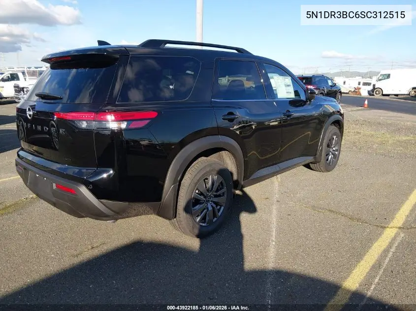 5N1DR3BC6SC312515 2025 Nissan Pathfinder Sv 4Wd