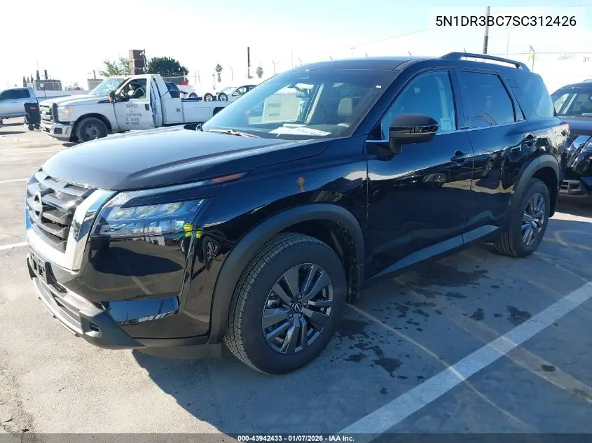 5N1DR3BC7SC312426 2025 Nissan Pathfinder Rock Creek 4Wd/Sv 4Wd