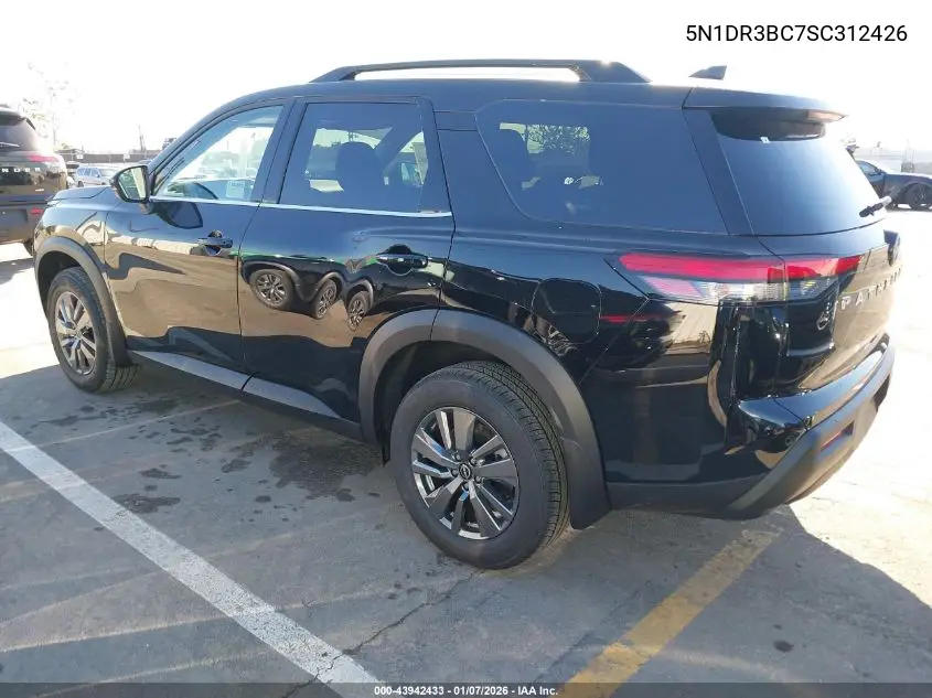 5N1DR3BC7SC312426 2025 Nissan Pathfinder Rock Creek 4Wd/Sv 4Wd