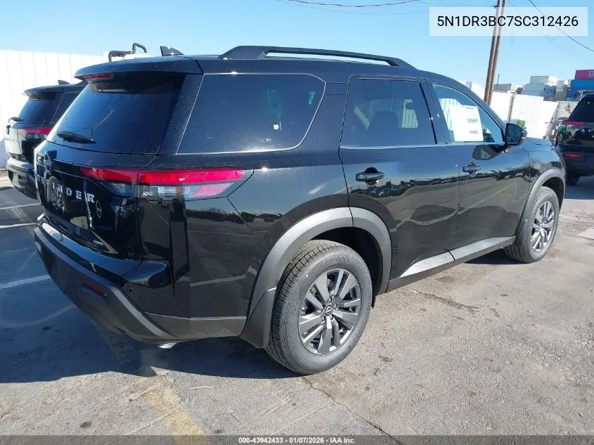 5N1DR3BC7SC312426 2025 Nissan Pathfinder Rock Creek 4Wd/Sv 4Wd