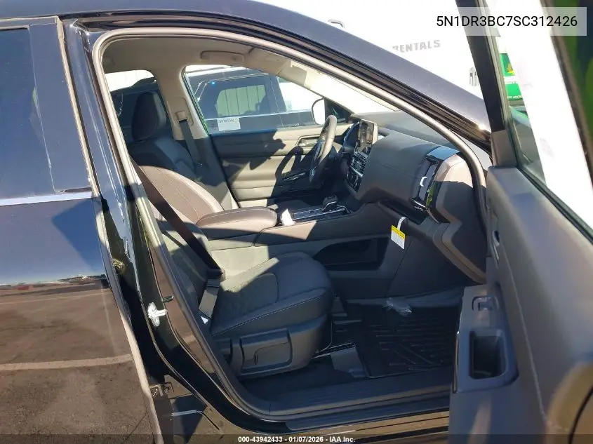 5N1DR3BC7SC312426 2025 Nissan Pathfinder Rock Creek 4Wd/Sv 4Wd
