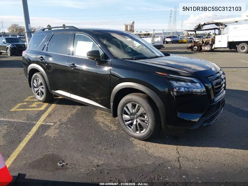 5N1DR3BC5SC312103 2025 Nissan Pathfinder Sv 4Wd