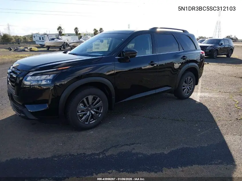 5N1DR3BC5SC312103 2025 Nissan Pathfinder Sv 4Wd