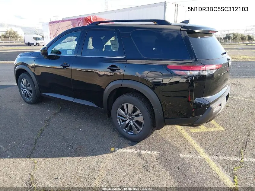 5N1DR3BC5SC312103 2025 Nissan Pathfinder Sv 4Wd