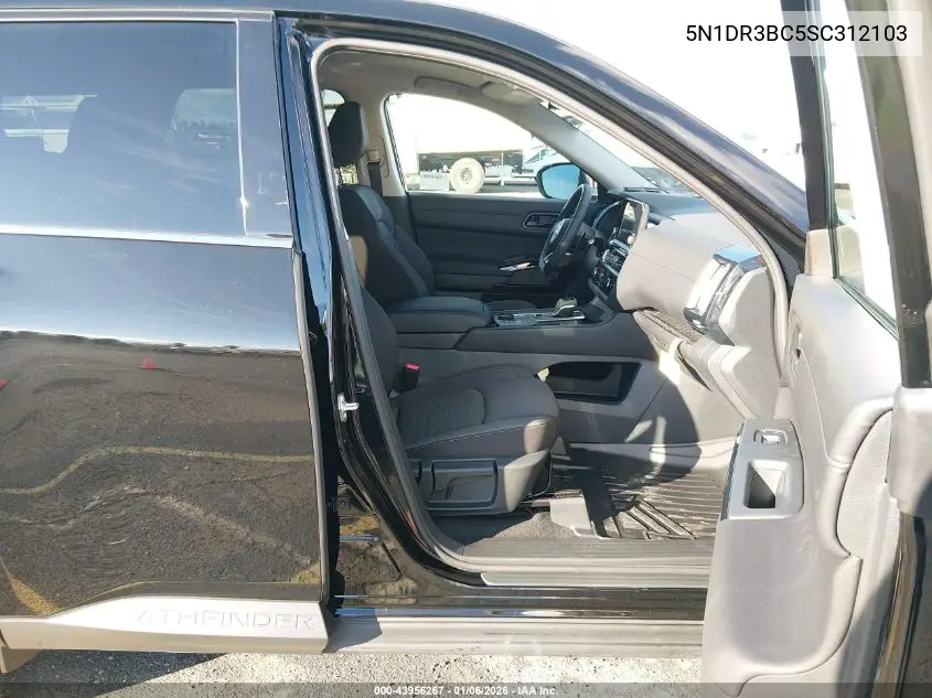 5N1DR3BC5SC312103 2025 Nissan Pathfinder Sv 4Wd