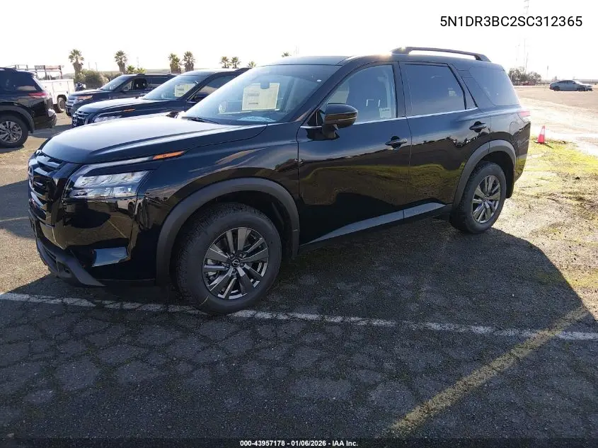 5N1DR3BC2SC312365 2025 Nissan Pathfinder Rock Creek 4Wd/Sv 4Wd