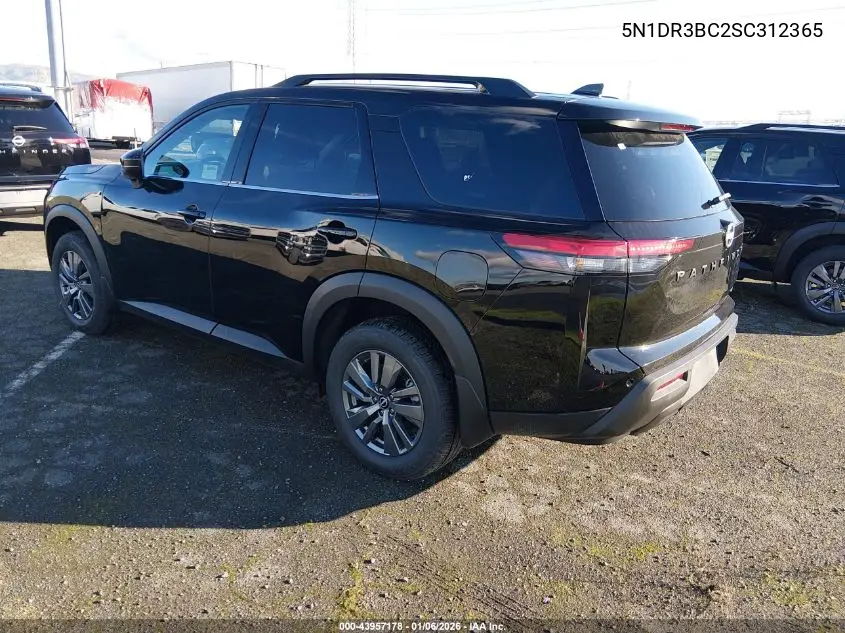 5N1DR3BC2SC312365 2025 Nissan Pathfinder Rock Creek 4Wd/Sv 4Wd