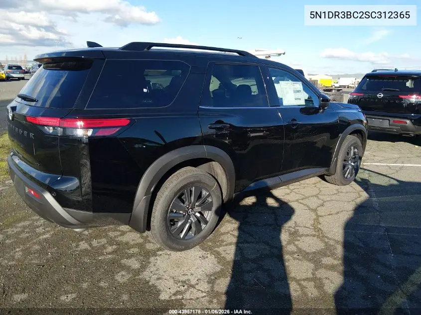 5N1DR3BC2SC312365 2025 Nissan Pathfinder Rock Creek 4Wd/Sv 4Wd