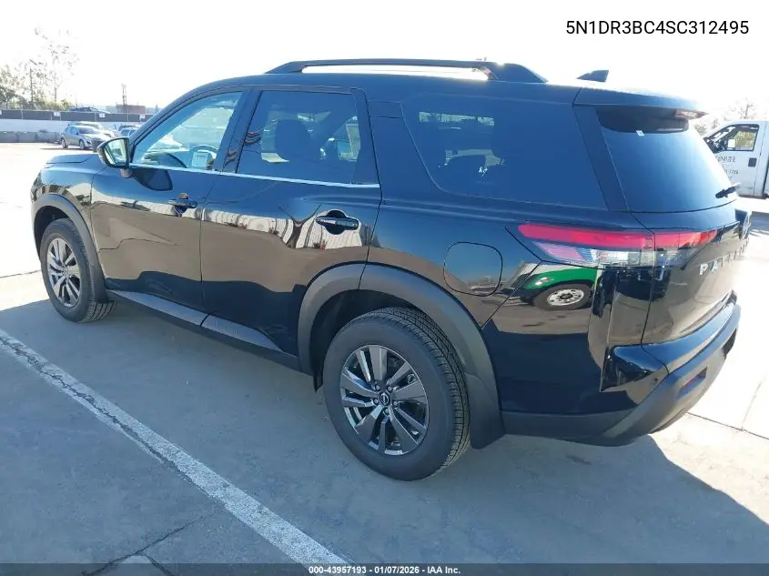5N1DR3BC4SC312495 2025 Nissan Pathfinder Sv 4Wd
