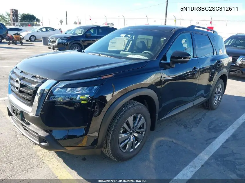 5N1DR3BC2SC312611 2025 Nissan Pathfinder Sv 4Wd