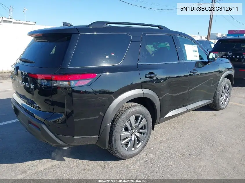 5N1DR3BC2SC312611 2025 Nissan Pathfinder Sv 4Wd