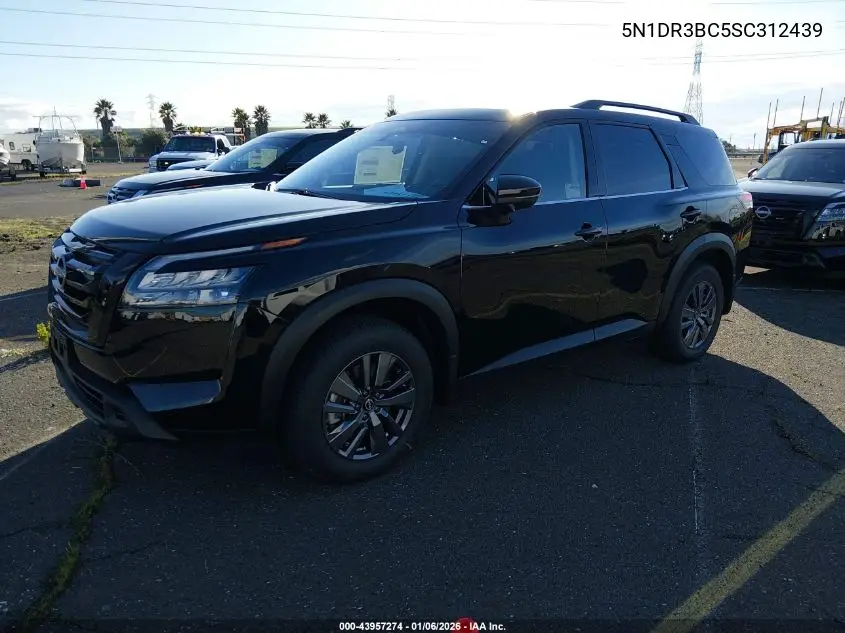 5N1DR3BC5SC312439 2025 Nissan Pathfinder Rock Creek 4Wd/Sv 4Wd