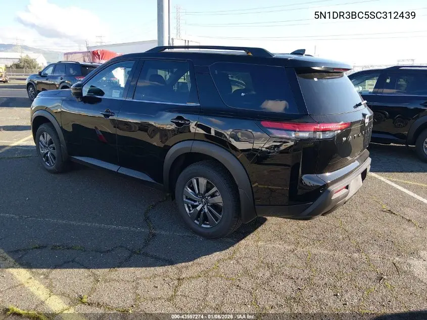 5N1DR3BC5SC312439 2025 Nissan Pathfinder Rock Creek 4Wd/Sv 4Wd