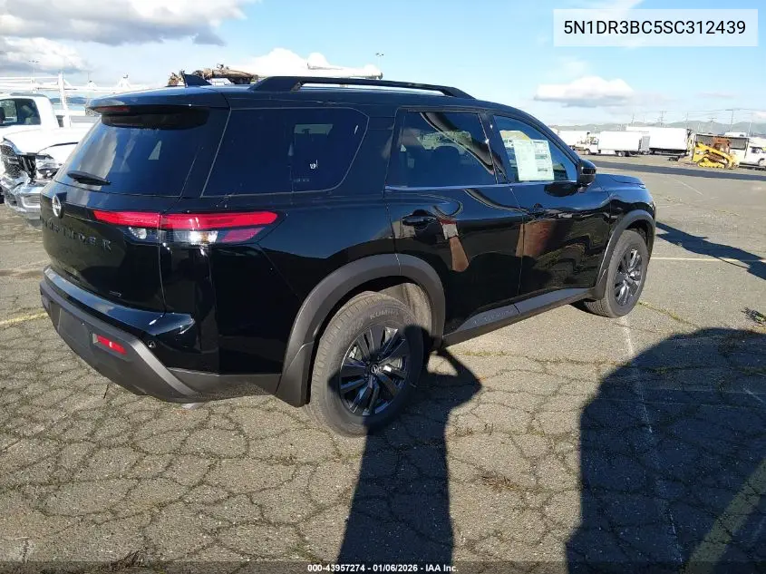 5N1DR3BC5SC312439 2025 Nissan Pathfinder Rock Creek 4Wd/Sv 4Wd