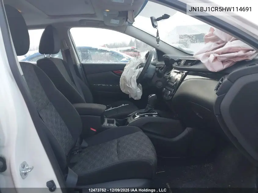 JN1BJ1CR5HW114691 2017 Nissan Qashqai