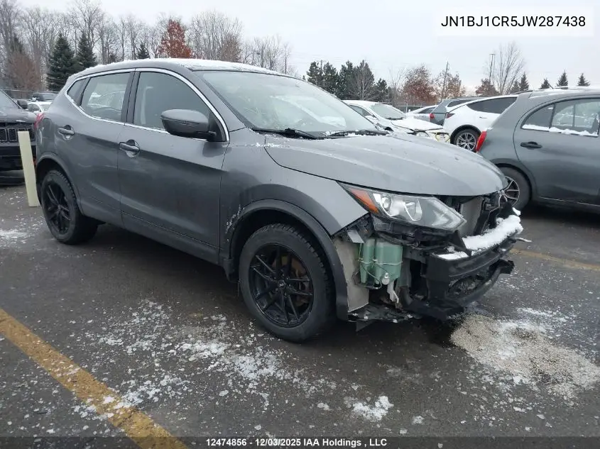 JN1BJ1CR5JW287438 2018 Nissan Qashqai