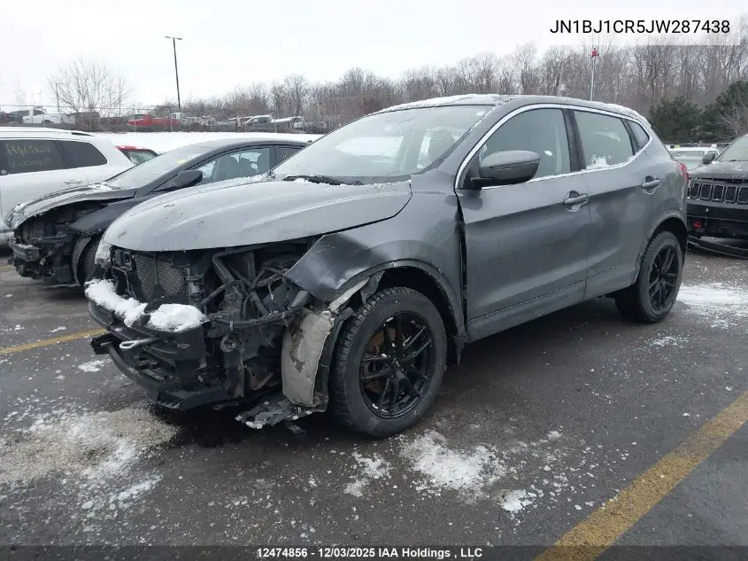 JN1BJ1CR5JW287438 2018 Nissan Qashqai