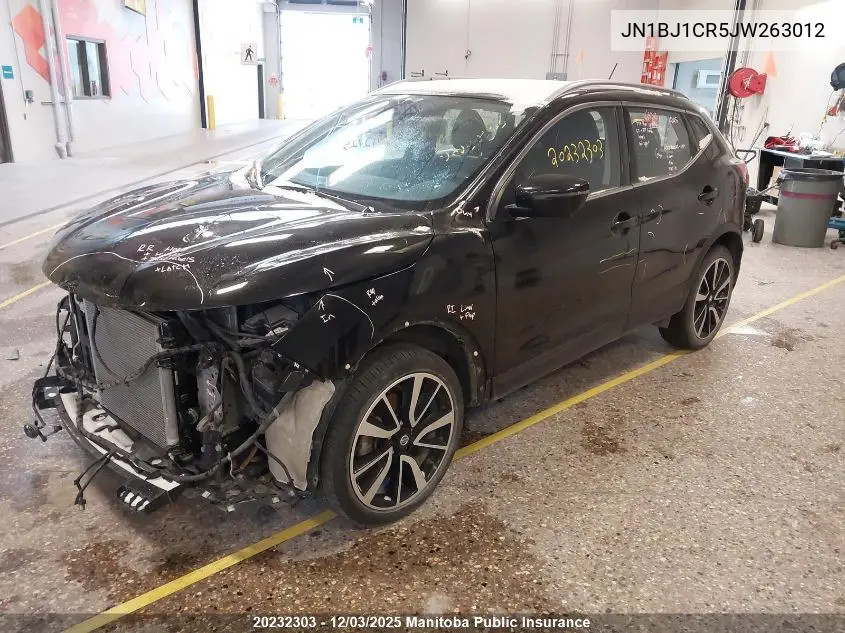 JN1BJ1CR5JW263012 2018 Nissan Qashqai S