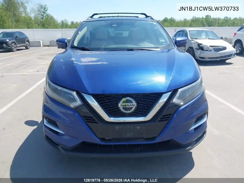 2020 Nissan Qashqai S/Sl/Sv VIN: JN1BJ1CW5LW370733 Lot: 12619776