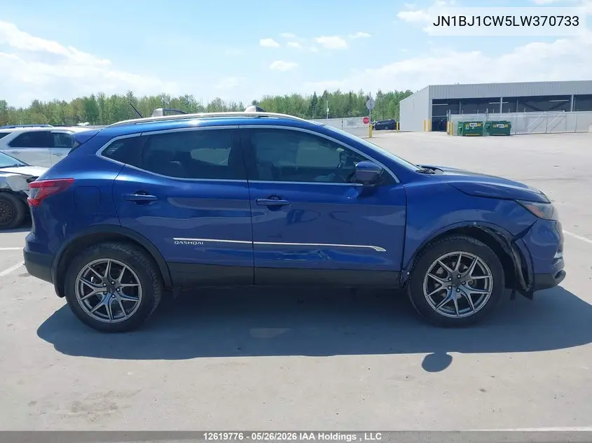 2020 Nissan Qashqai S/Sl/Sv VIN: JN1BJ1CW5LW370733 Lot: 12619776