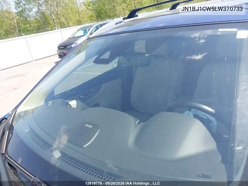 2020 Nissan Qashqai S/Sl/Sv VIN: JN1BJ1CW5LW370733 Lot: 12619776