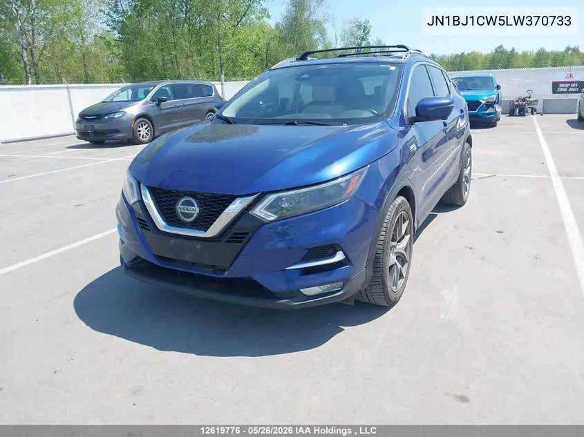 2020 Nissan Qashqai S/Sl/Sv VIN: JN1BJ1CW5LW370733 Lot: 12619776