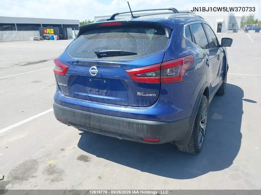 2020 Nissan Qashqai S/Sl/Sv VIN: JN1BJ1CW5LW370733 Lot: 12619776