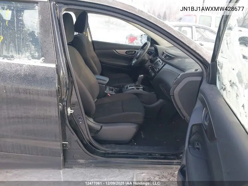 JN1BJ1AWXMW428677 2021 Nissan Qashqai S