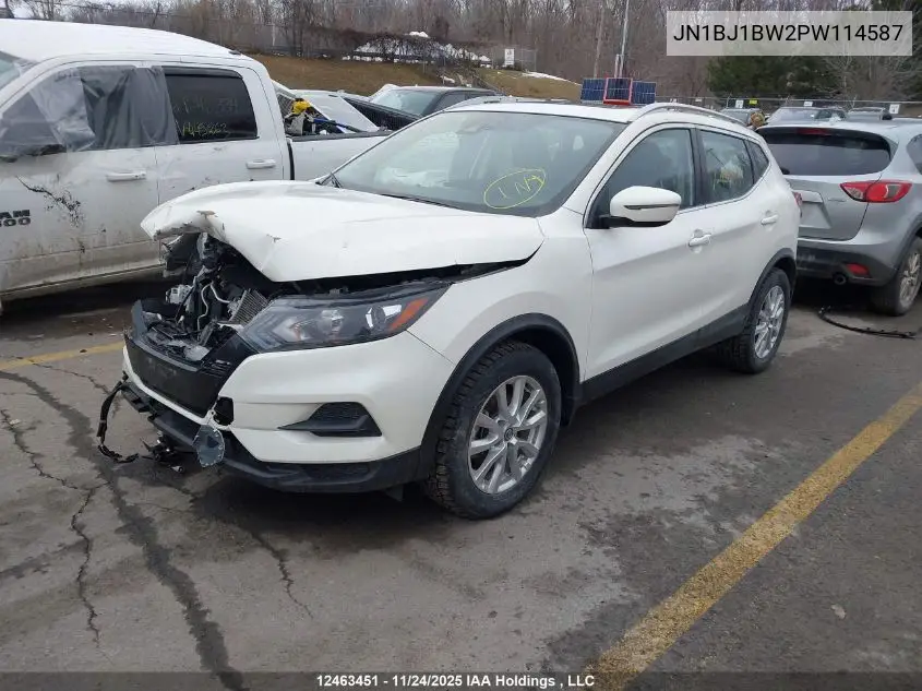 JN1BJ1BW2PW114587 2023 Nissan Qashqai Sv