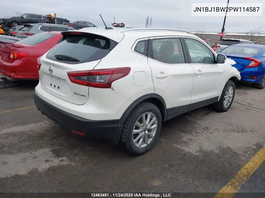 JN1BJ1BW2PW114587 2023 Nissan Qashqai Sv