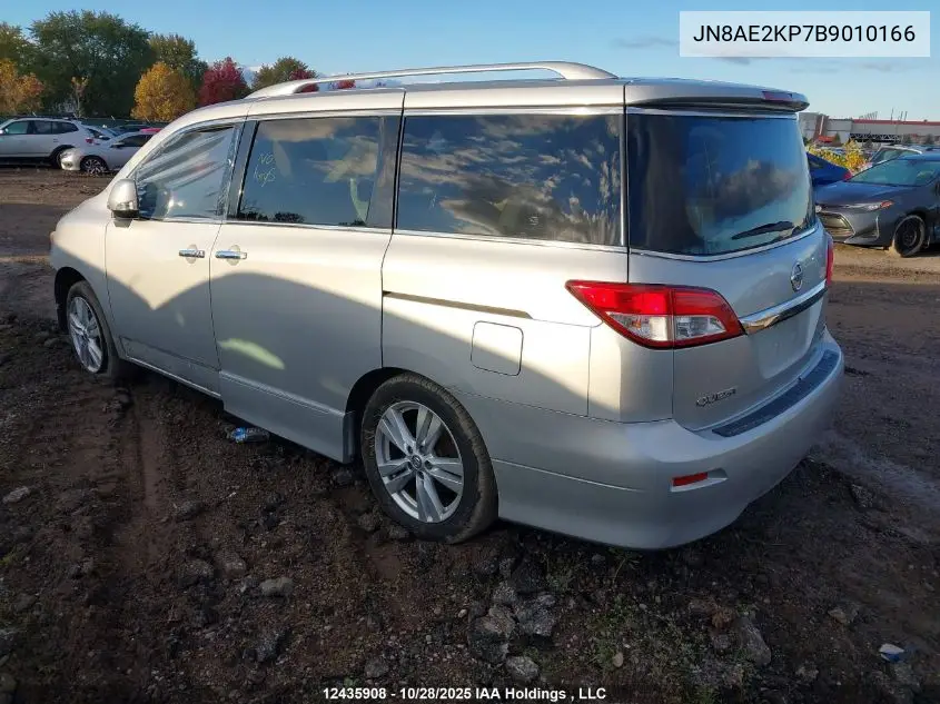 JN8AE2KP7B9010166 2011 Nissan Quest S/Sv/Sl/Le