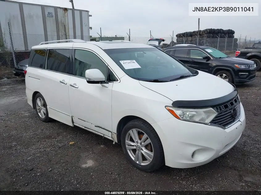 JN8AE2KP3B9011041 2011 Nissan Quest Le