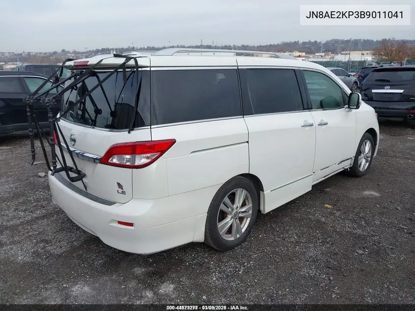 JN8AE2KP3B9011041 2011 Nissan Quest Le