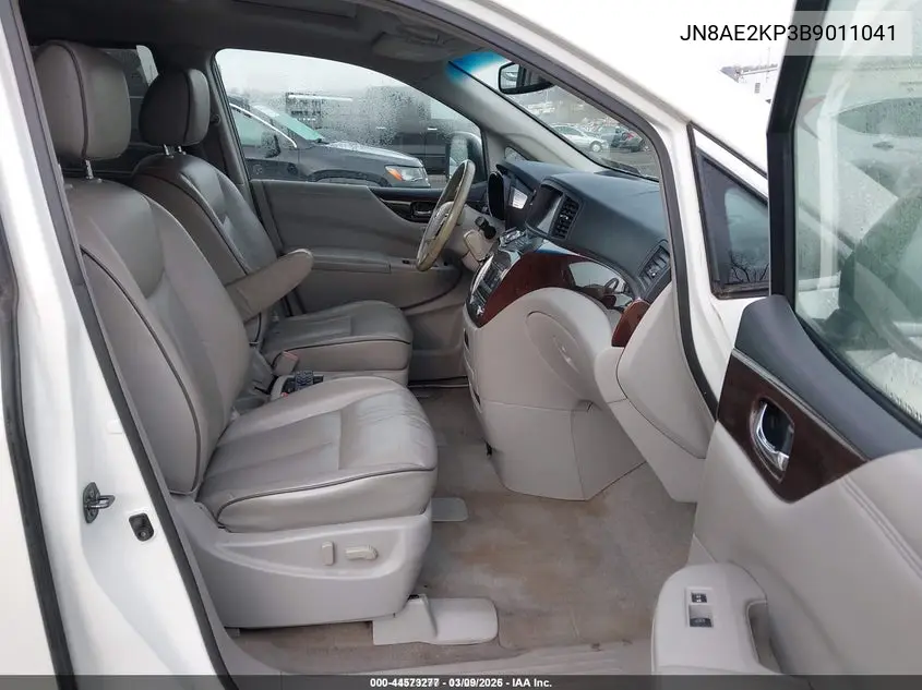 JN8AE2KP3B9011041 2011 Nissan Quest Le