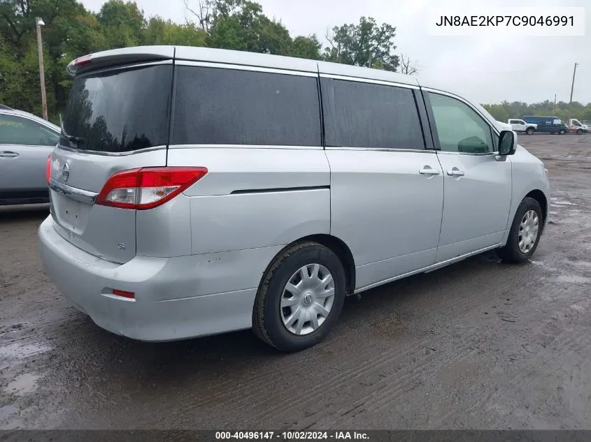 JN8AE2KP7C9046991 2012 Nissan Quest S