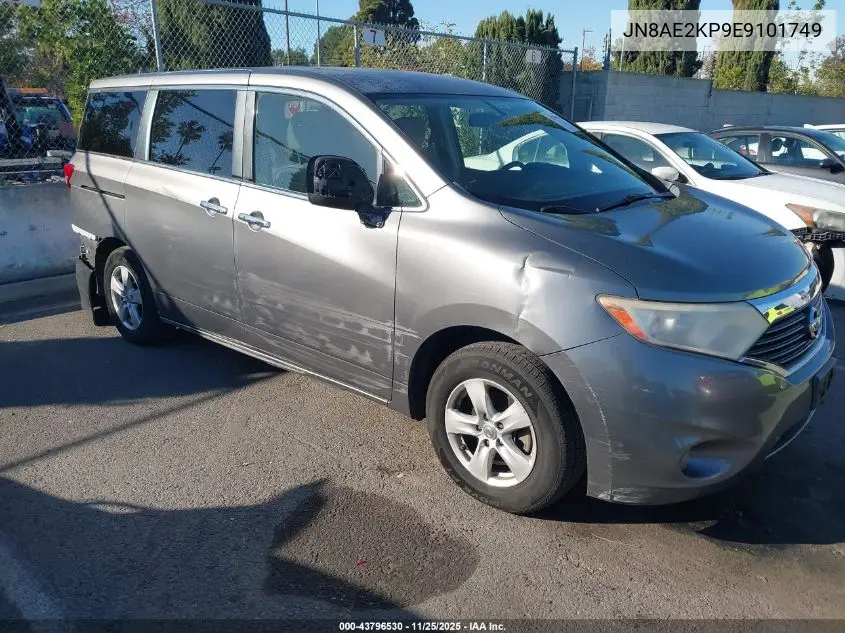 JN8AE2KP9E9101749 2014 Nissan Quest Sv