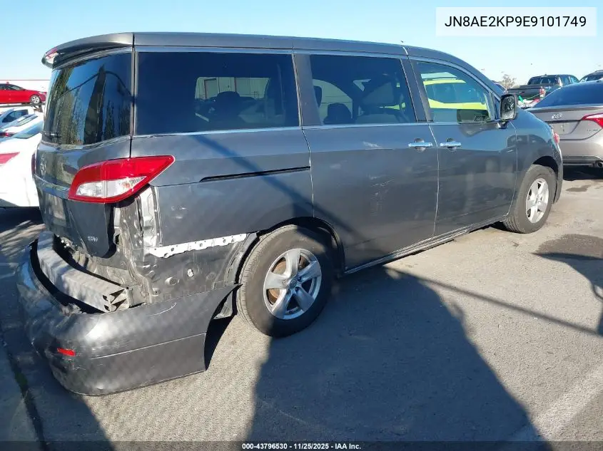 JN8AE2KP9E9101749 2014 Nissan Quest Sv