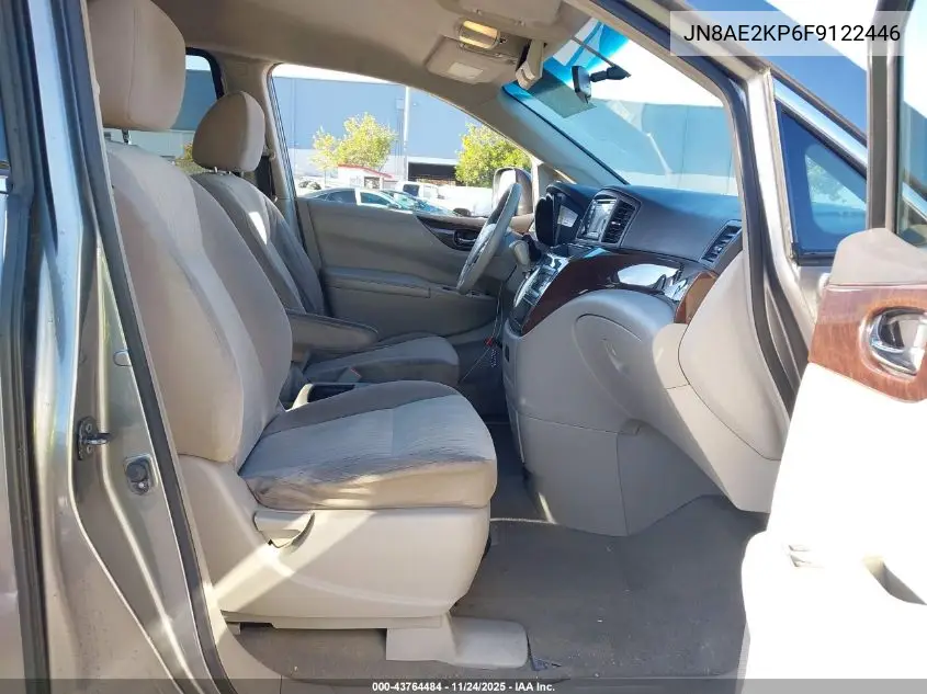 JN8AE2KP6F9122446 2015 Nissan Quest Sv
