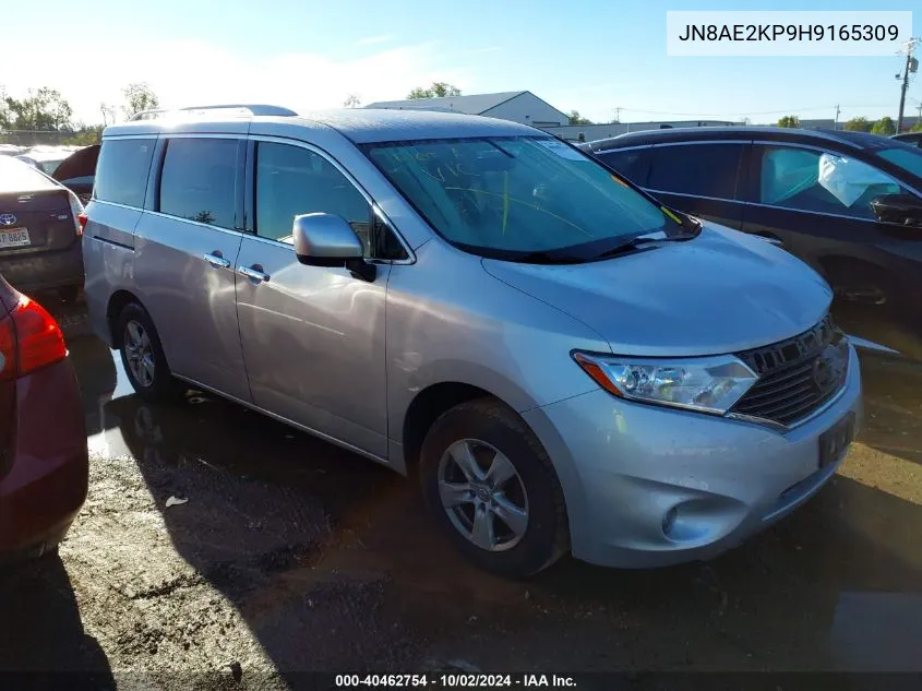 JN8AE2KP9H9165309 2017 Nissan Quest S/Sv/Sl/Platinum