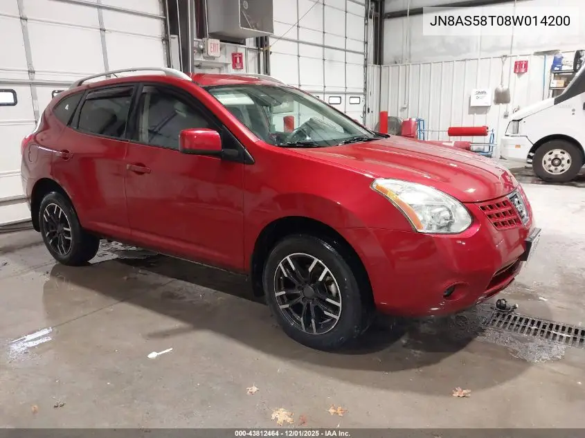 JN8AS58T08W014200 2008 Nissan Rogue Sl