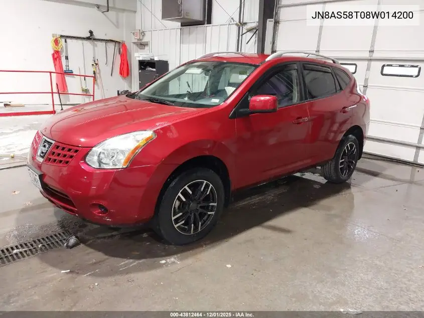 JN8AS58T08W014200 2008 Nissan Rogue Sl