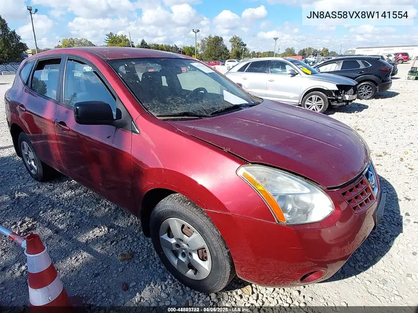 JN8AS58VX8W141554 2008 Nissan Rogue S/Sl