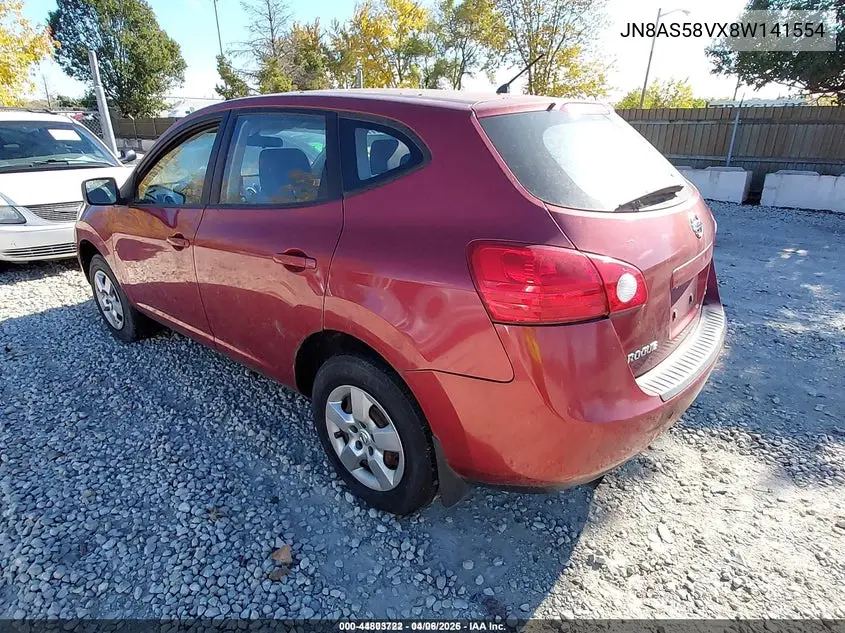 JN8AS58VX8W141554 2008 Nissan Rogue S/Sl