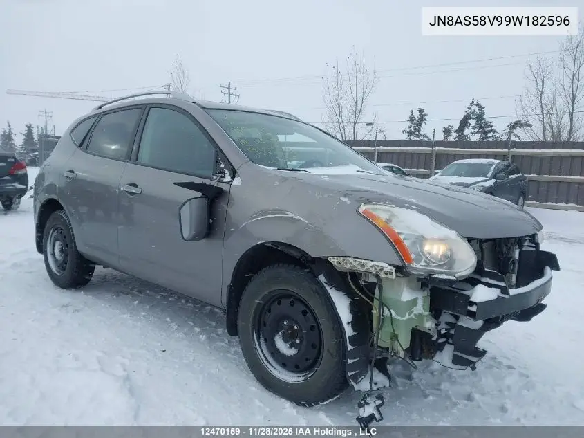JN8AS58V99W182596 2009 Nissan Rogue Sl