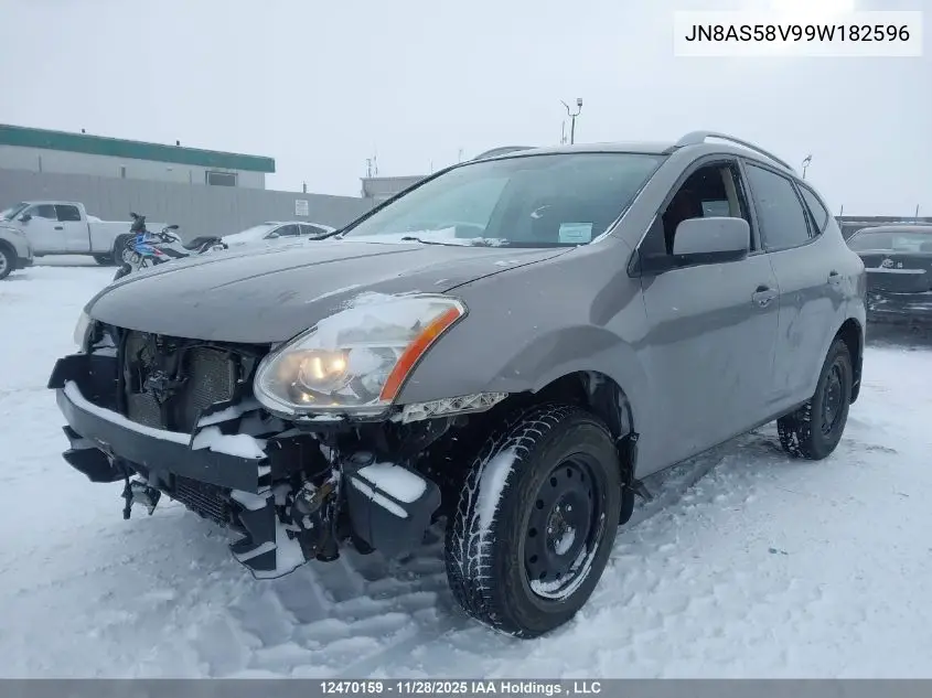 JN8AS58V99W182596 2009 Nissan Rogue Sl